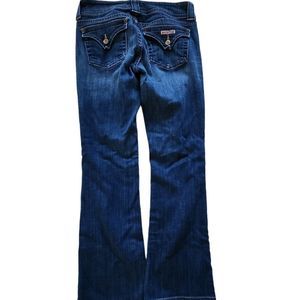 Hudson Double Button Boot Cut Size 28